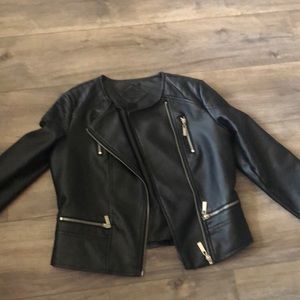 Leather jacket